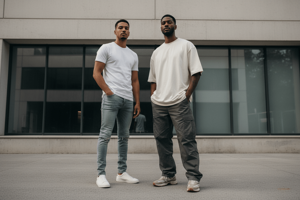 How to Choose the Best Oversized Tee Size for Your Style - VibeVaultSupply