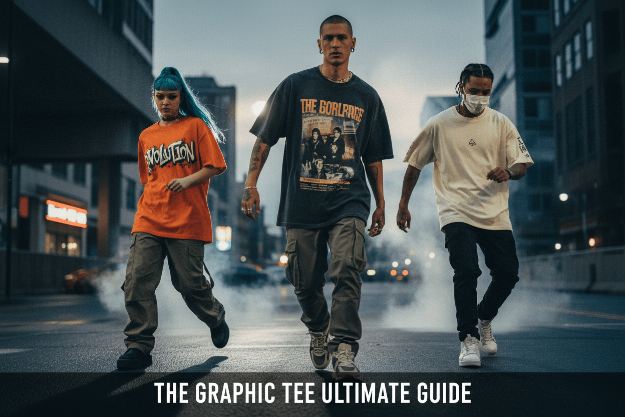 Types of Streetwear Graphic Tees: The Essential Guide to Modern Graphic Tee Culture - VibeVaultSupply