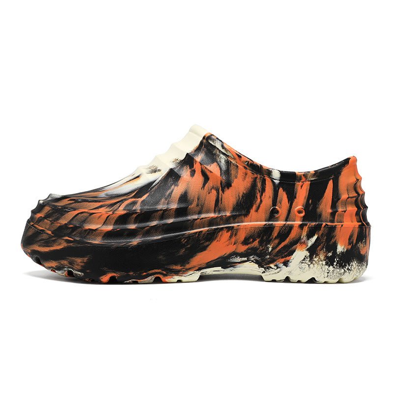 VibeVaultSupply Slip - On Chunky Sneakers – Lightweight Breathable Casual Shoes | Everyday Comfort Trainers - VibeVaultSupply