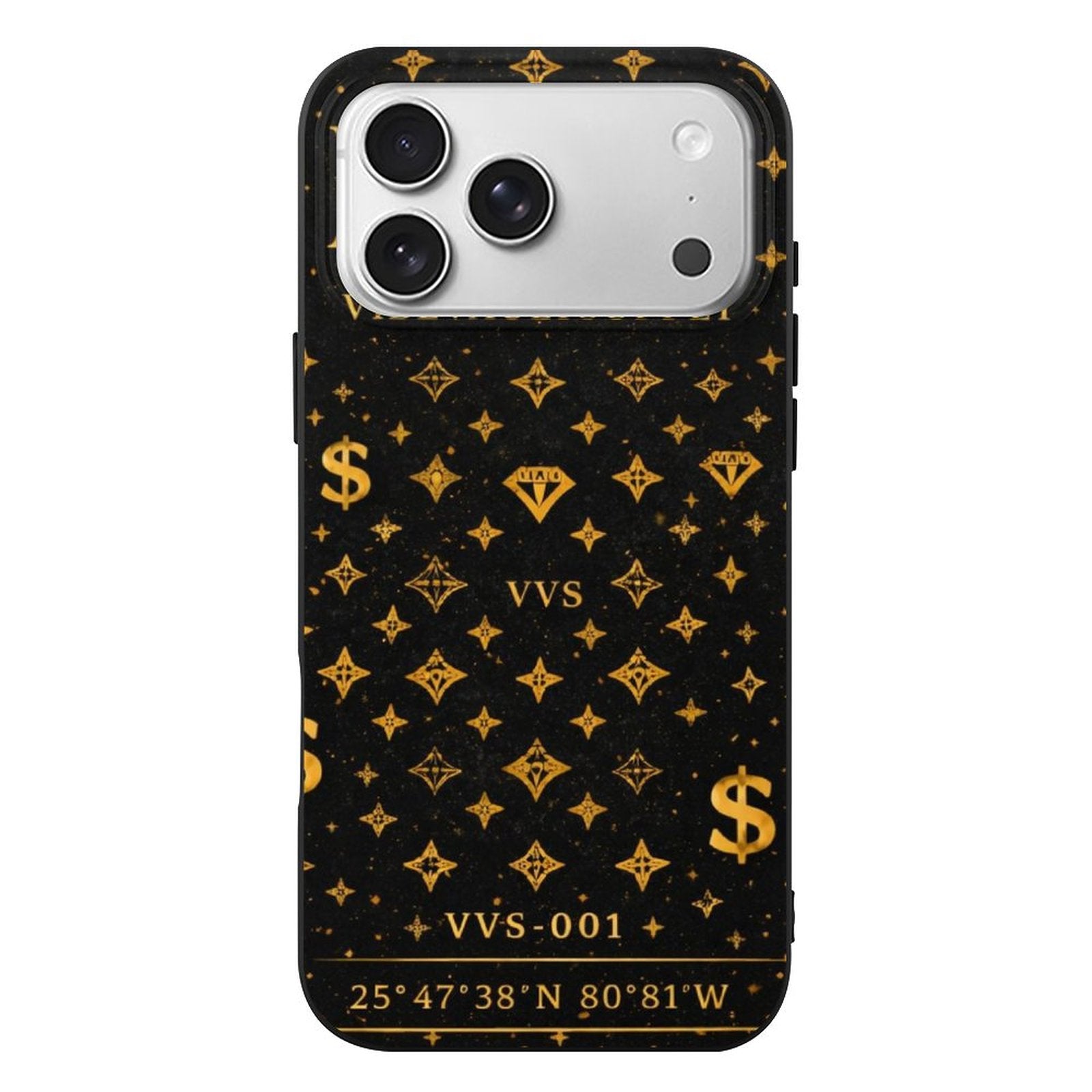Wealth Is A Mindset iPhone Case – Black & Gold Slim TPU Phone Case | VibeVaultSupply - VibeVaultSupply