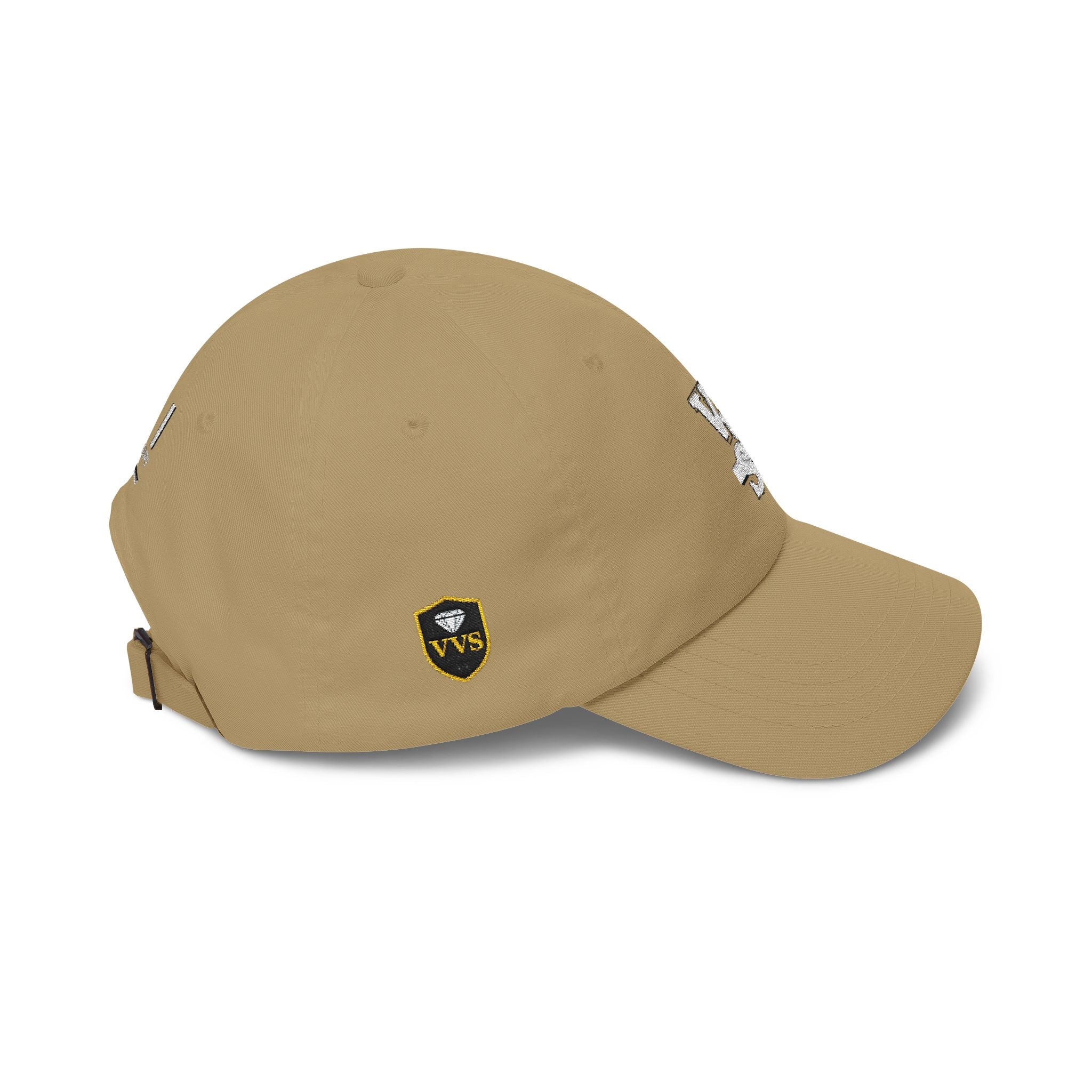 Minimal Logo Dad Cap – Distressed VVS Baseball Hat | VibeVaultSupply - VibeVaultSupply