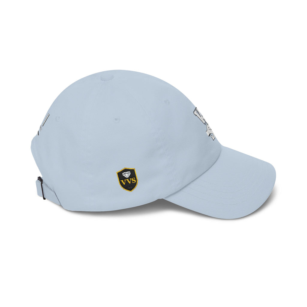 Minimal Logo Dad Cap – Distressed VVS Baseball Hat | VibeVaultSupply - VibeVaultSupply