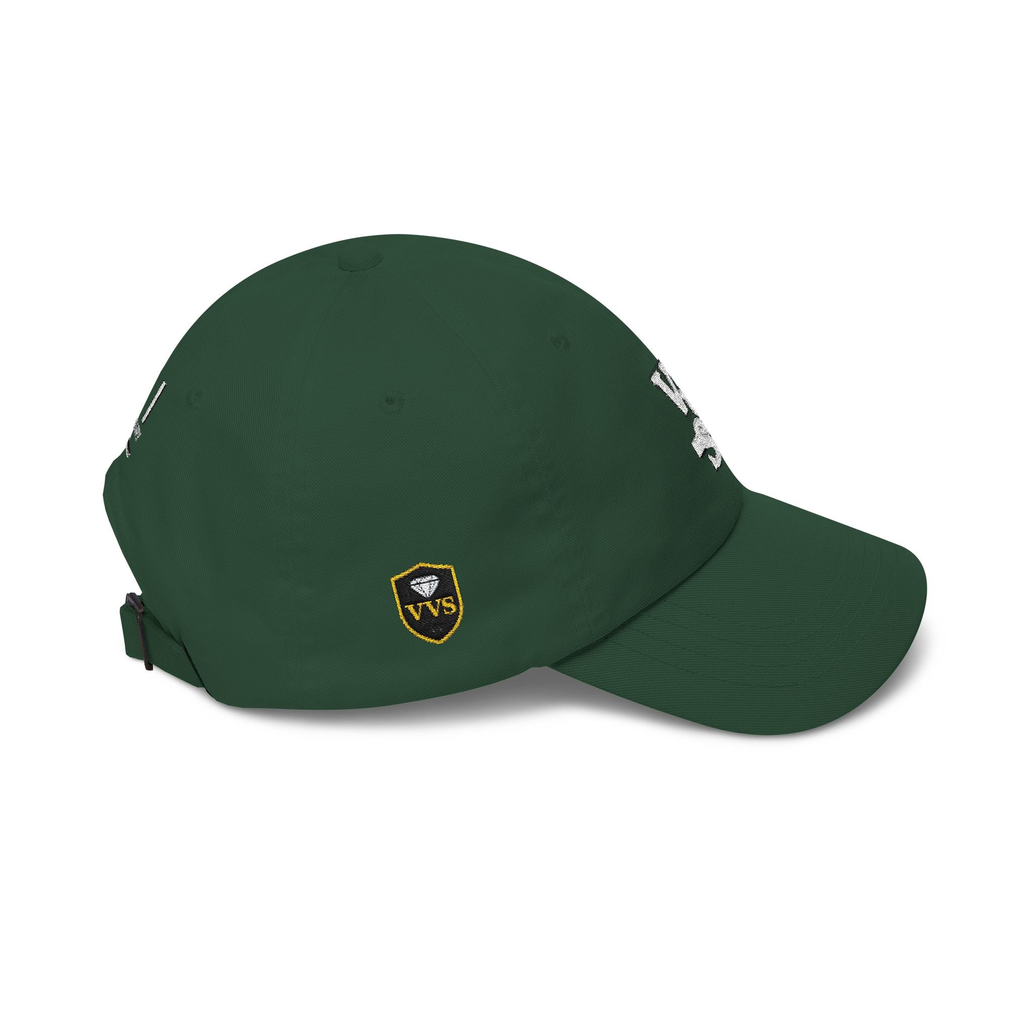 Minimal Logo Dad Cap – Distressed VVS Baseball Hat | VibeVaultSupply - VibeVaultSupply