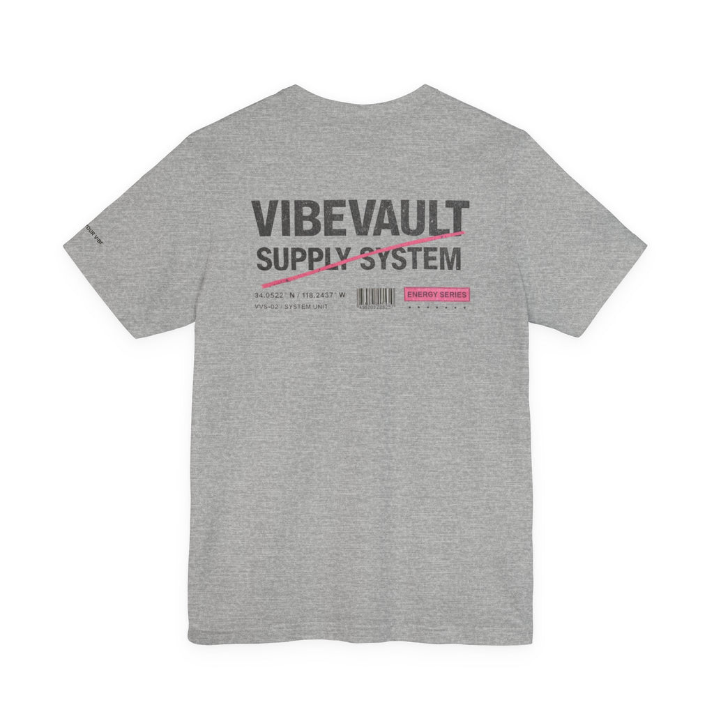 VibeVault Supply System T-Shirt – Minimal Logo Tee | VibeVault Supply - VibeVaultSupply