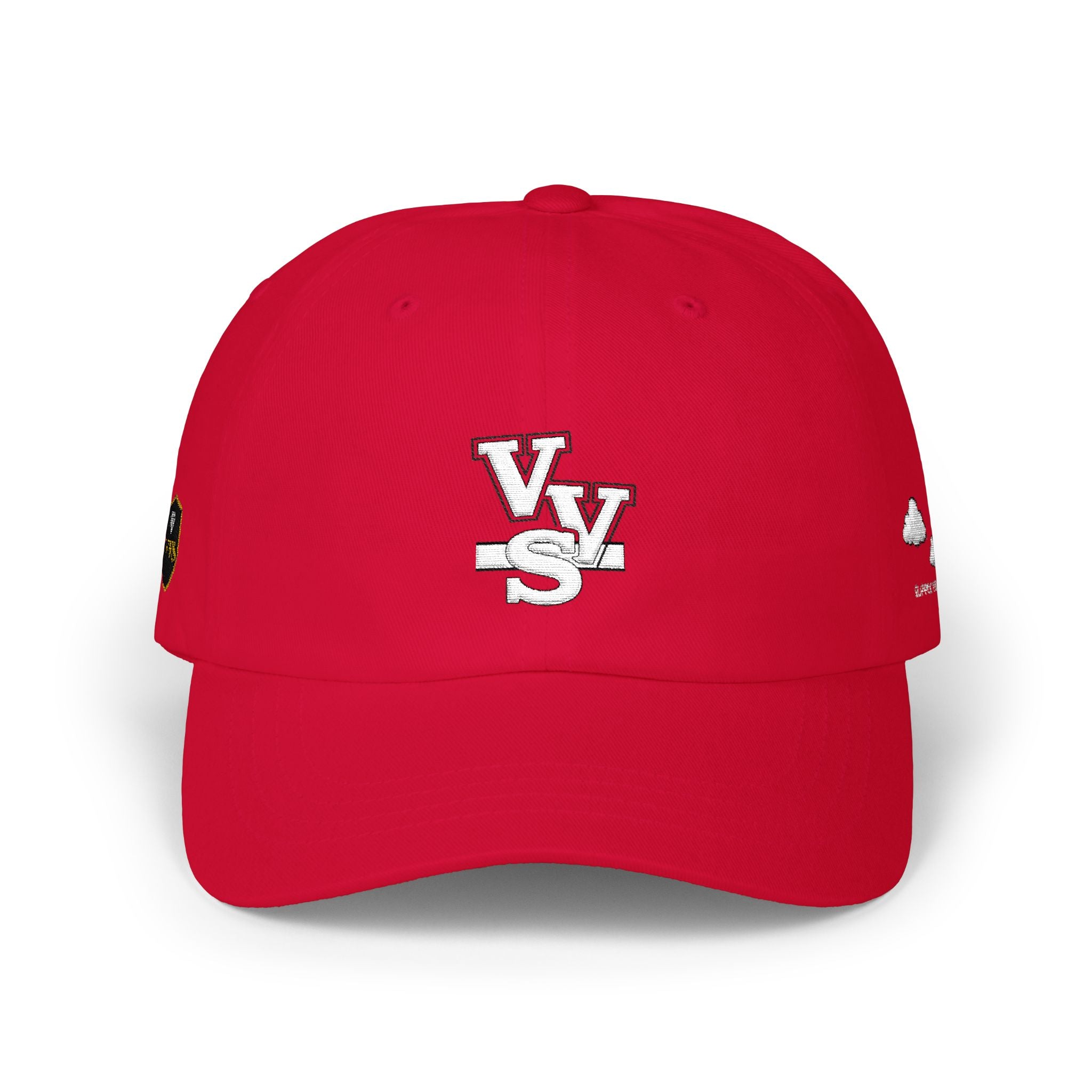 Minimal Logo Dad Cap – Distressed VVS Baseball Hat | VibeVaultSupply - VibeVaultSupply