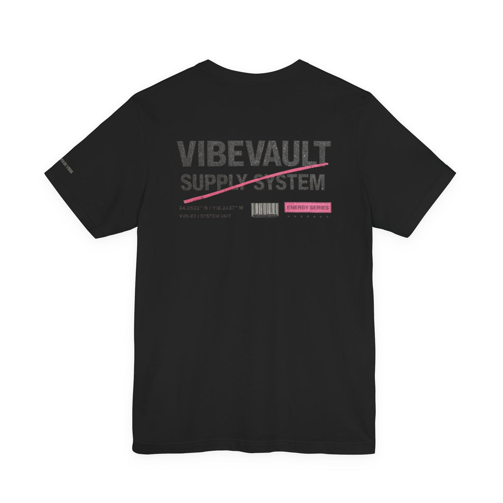 VibeVault Supply System T-Shirt – Minimal Logo Tee | VibeVault Supply - VibeVaultSupply