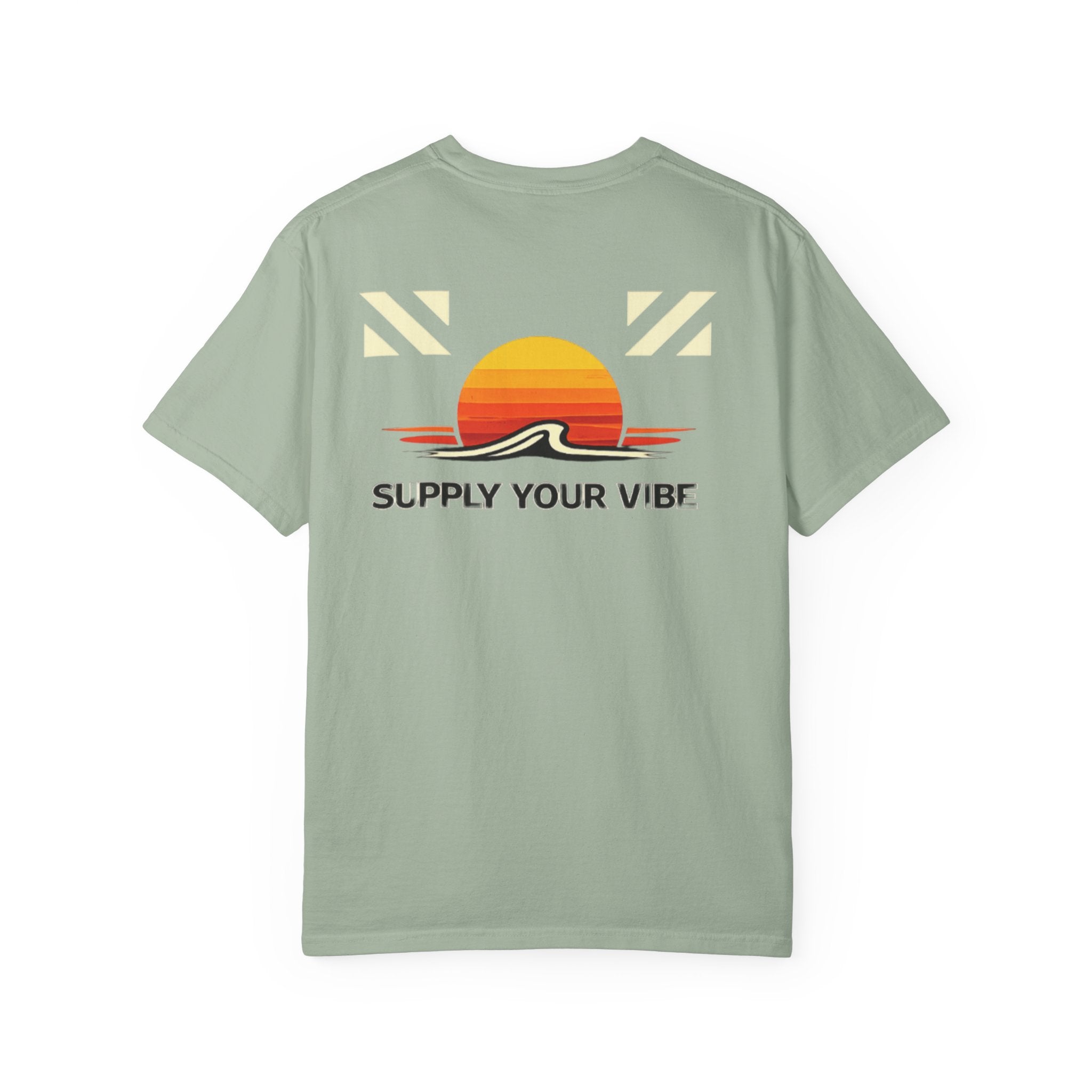 Supply Your Vibe T-Shirt – Retro Sunset Graphic Tee | VibeVaultSupply - VibeVaultSupply