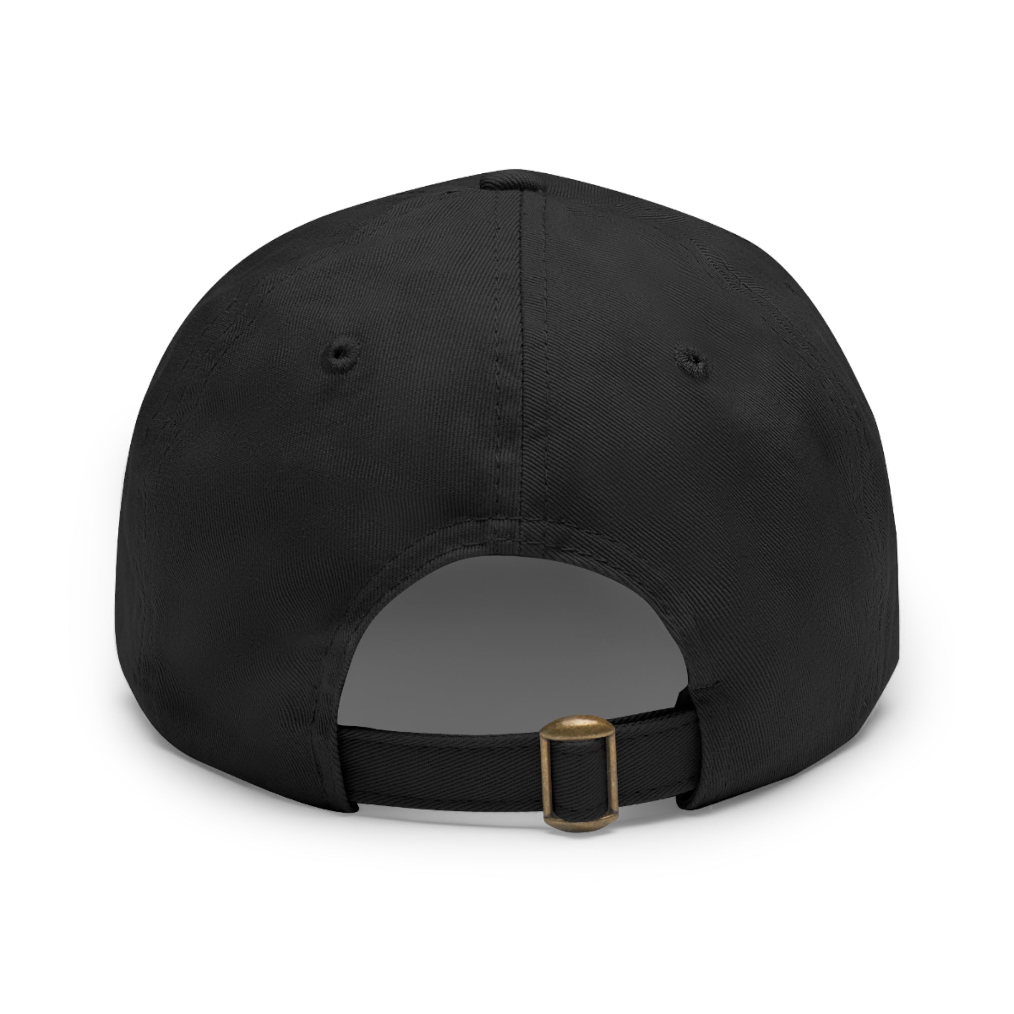 Leather Patch Dad Hat – Minimal Classic Baseball Cap | VibeVault Supply - VibeVaultSupply