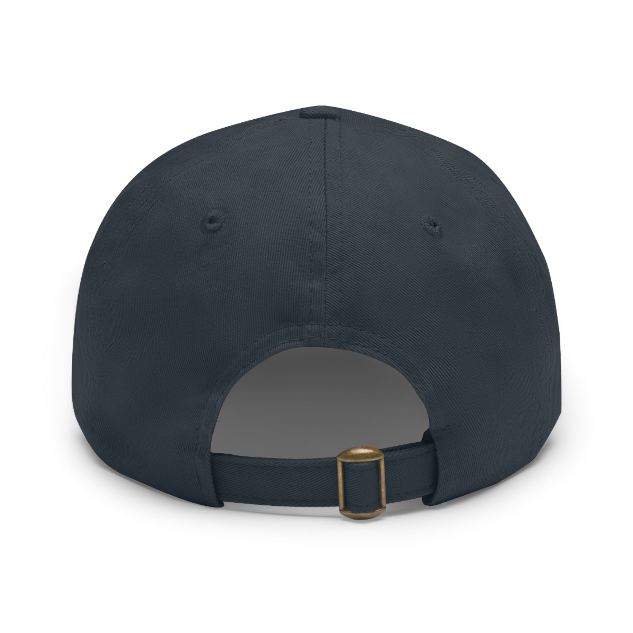 Leather Patch Dad Hat – Minimal Classic Baseball Cap | VibeVault Supply - VibeVaultSupply