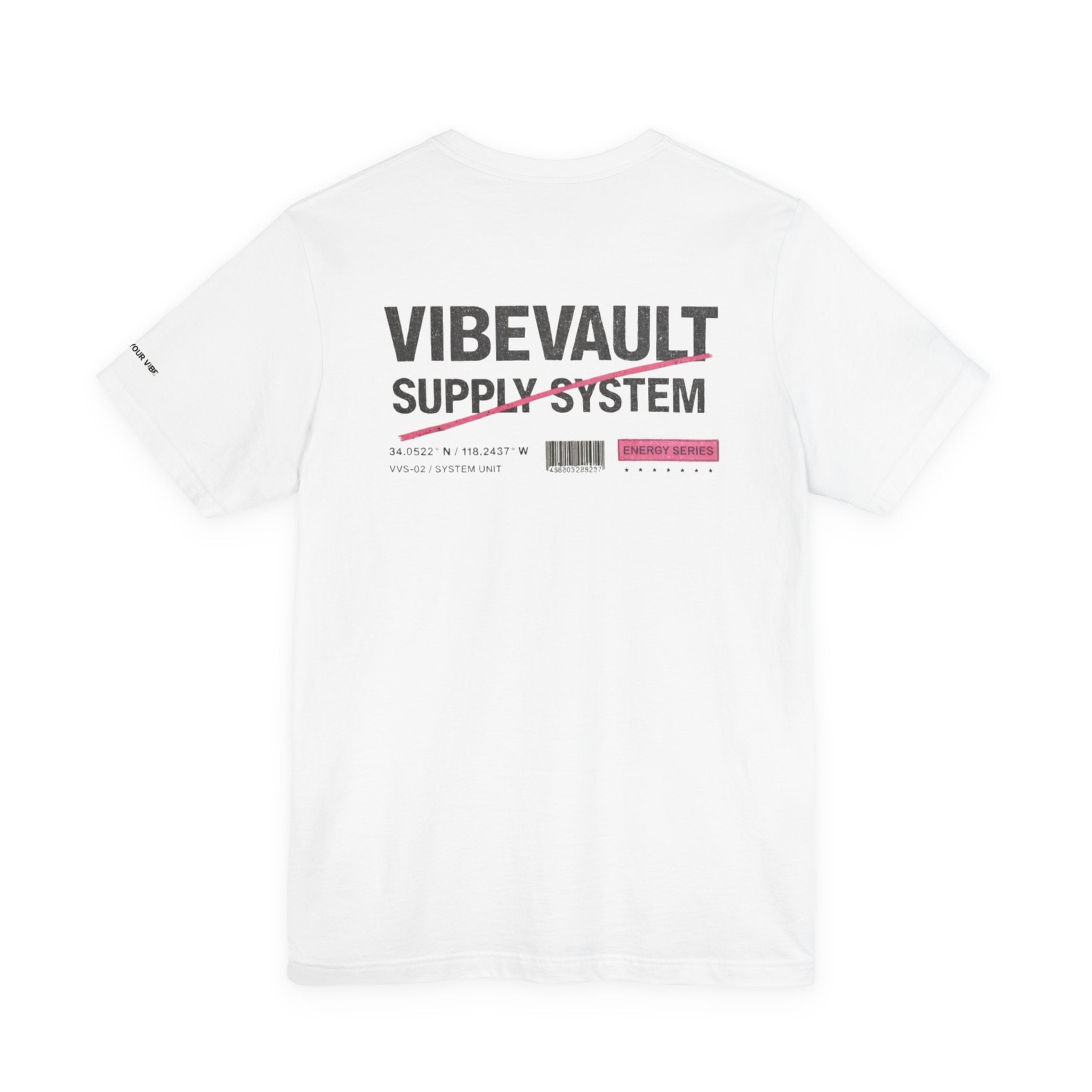 VibeVault Supply System T-Shirt – Minimal Logo Tee | VibeVault Supply - VibeVaultSupply
