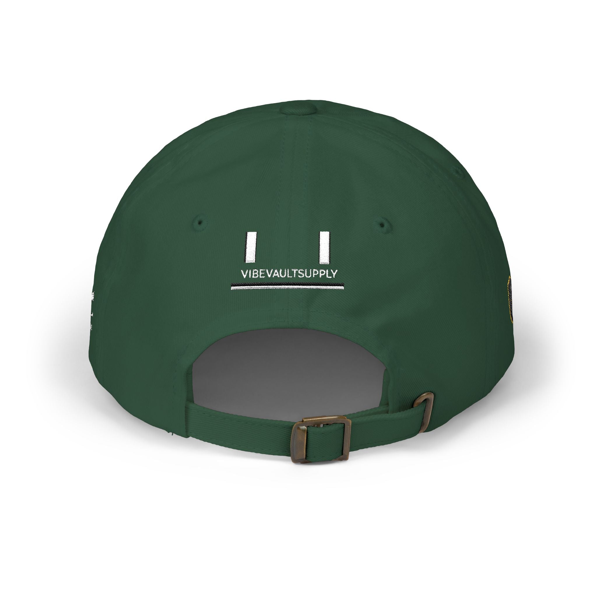 Minimal Logo Dad Cap – Distressed VVS Baseball Hat | VibeVaultSupply - VibeVaultSupply
