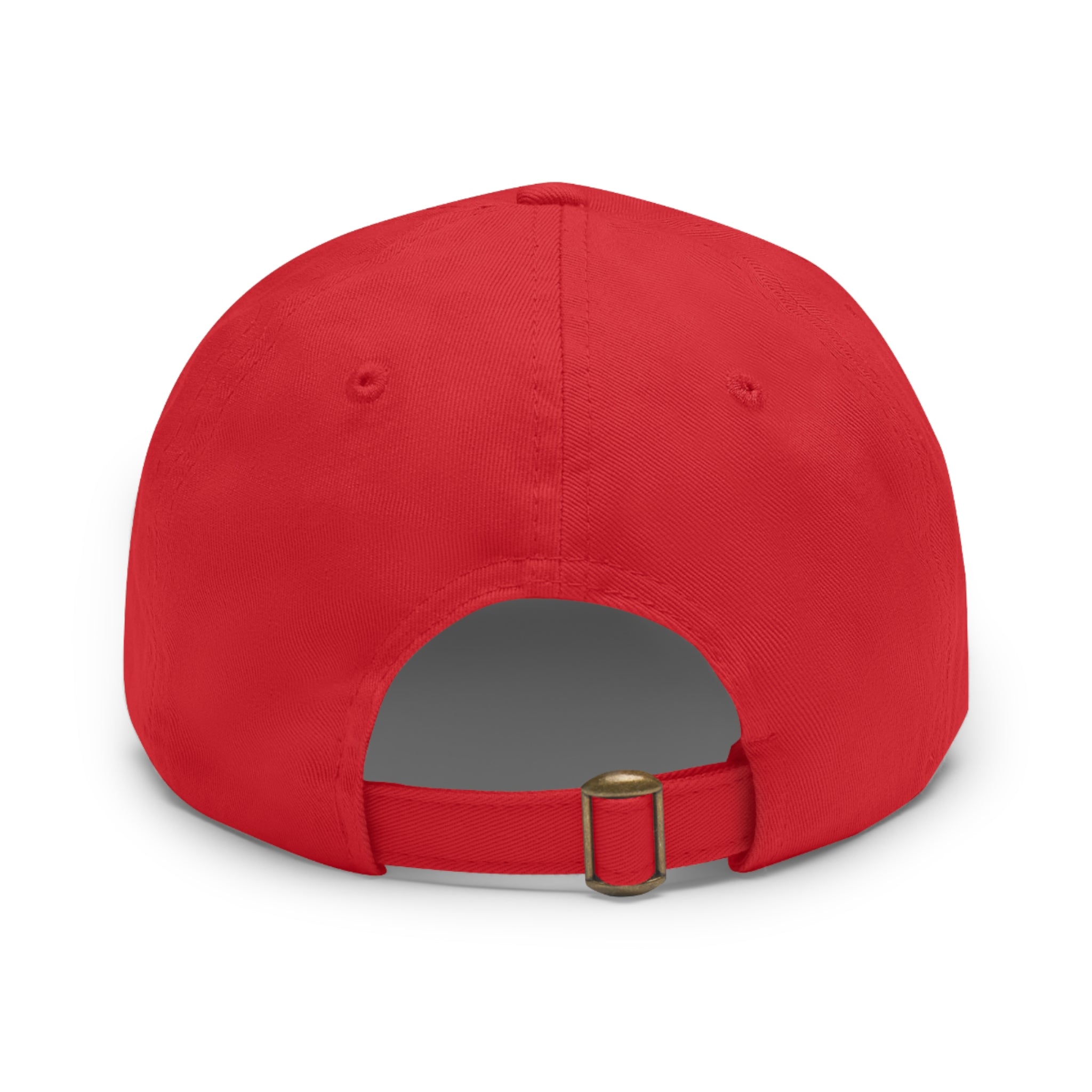 Leather Patch Dad Hat – Minimal Classic Baseball Cap | VibeVault Supply - VibeVaultSupply