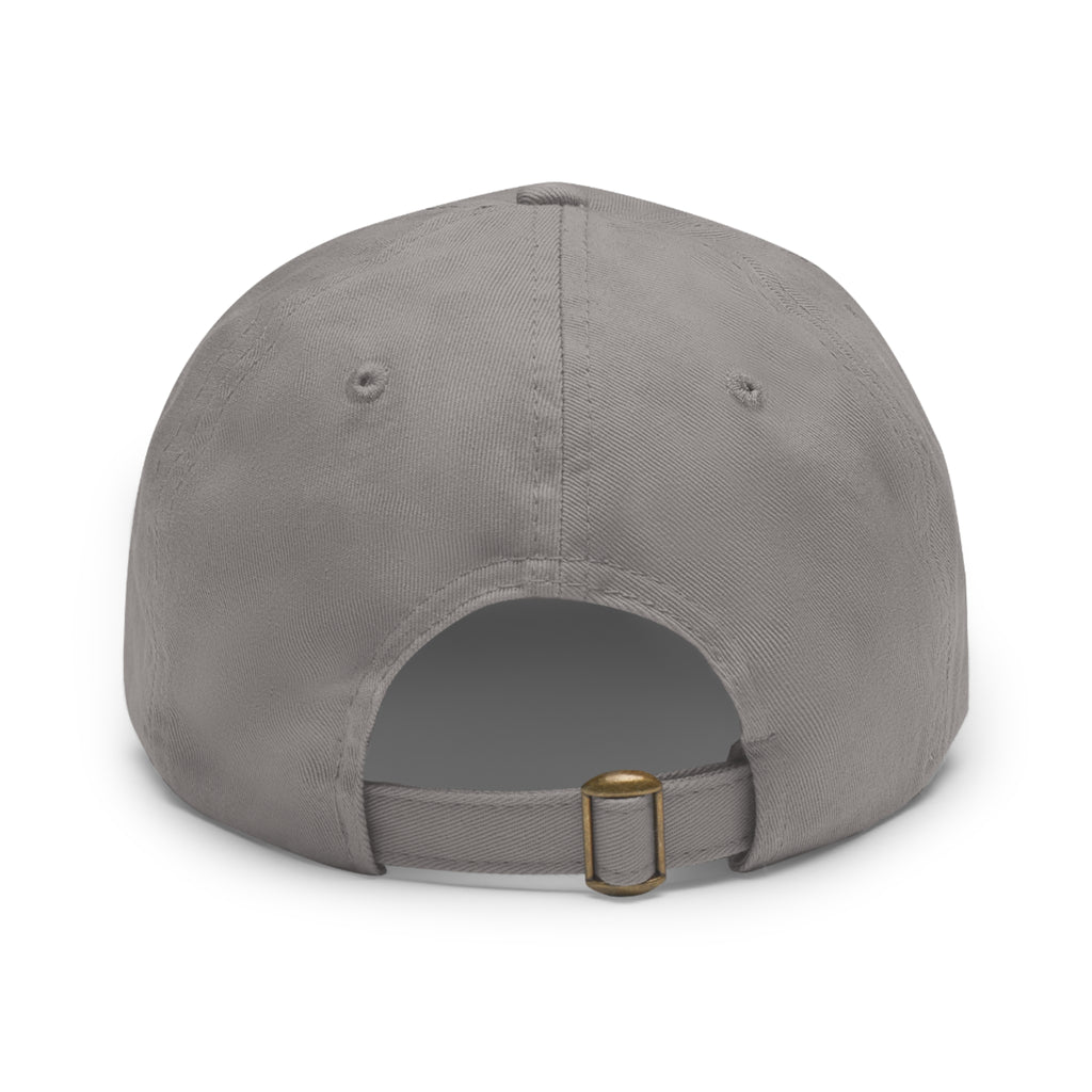 Leather Patch Dad Hat – Minimal Classic Baseball Cap | VibeVault Supply - VibeVaultSupply