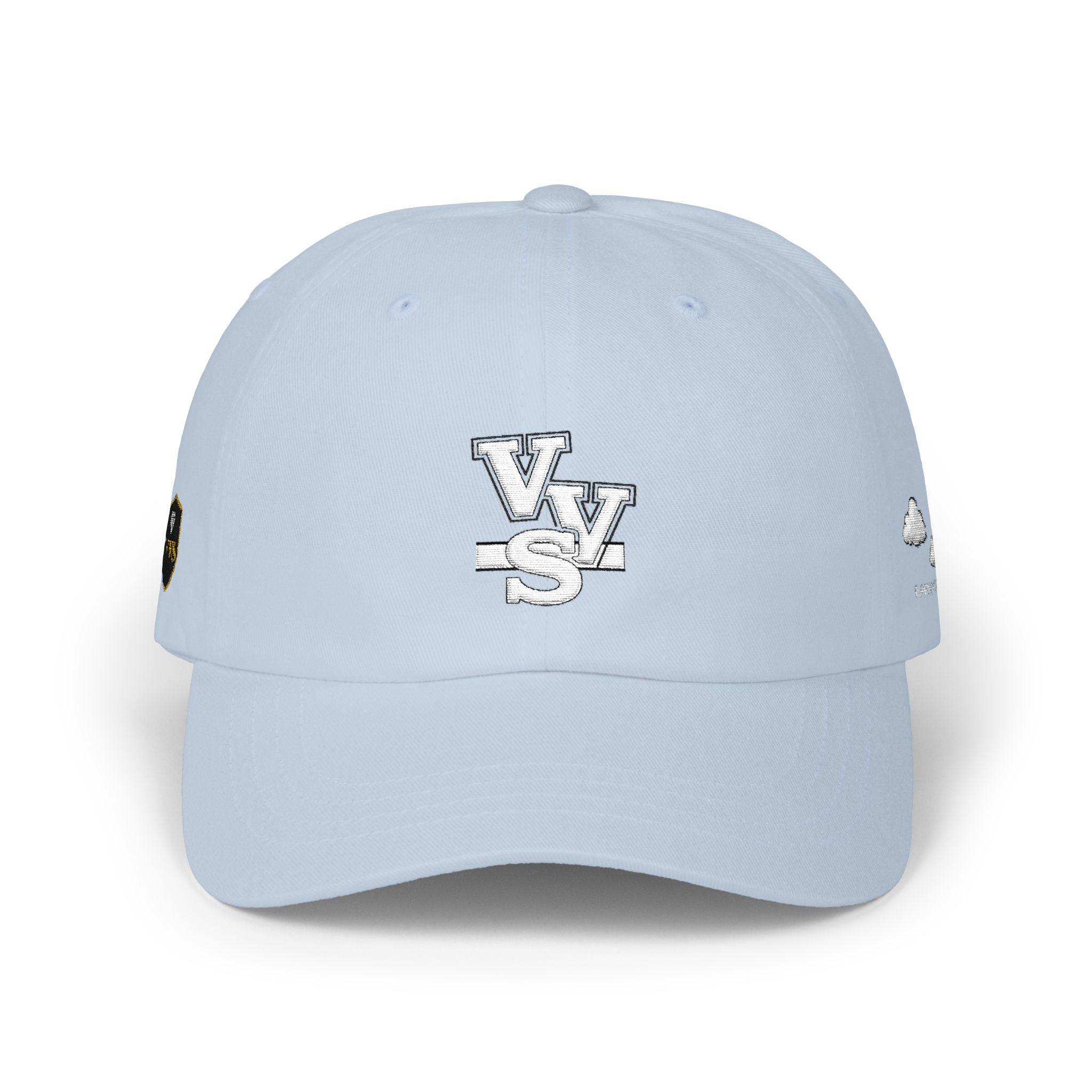 Minimal Logo Dad Cap – Distressed VVS Baseball Hat | VibeVaultSupply - VibeVaultSupply