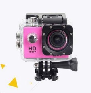 1080P Waterproof Action Camera with Mount Kit for Sports & Adventure Recording - VibeVaultSupply