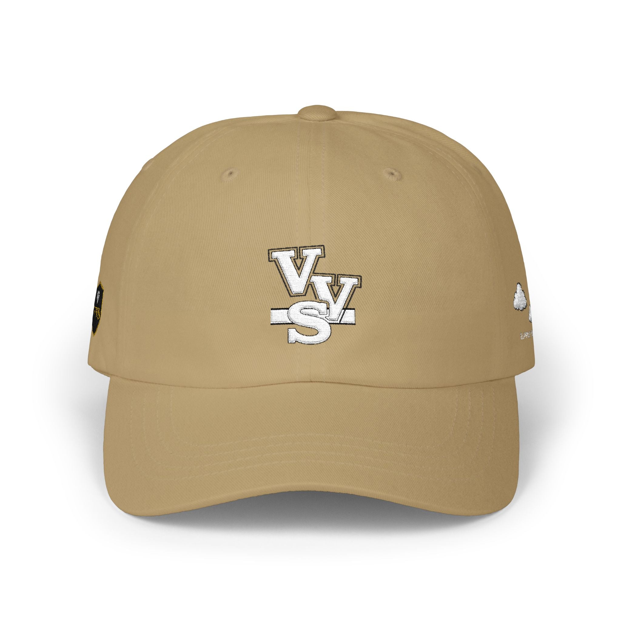 Minimal Logo Dad Cap – Distressed VVS Baseball Hat | VibeVaultSupply - VibeVaultSupply