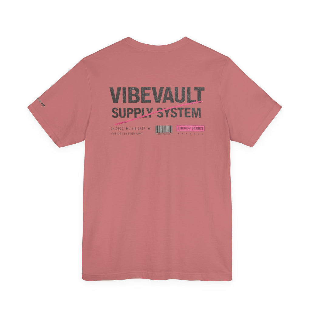 VibeVault Supply System T-Shirt – Minimal Logo Tee | VibeVault Supply - VibeVaultSupply