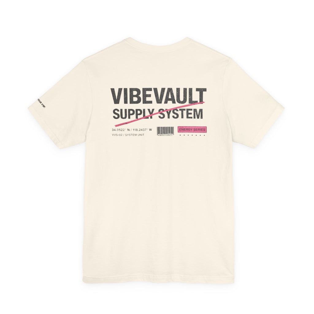VibeVault Supply System T-Shirt – Minimal Logo Tee | VibeVault Supply - VibeVaultSupply