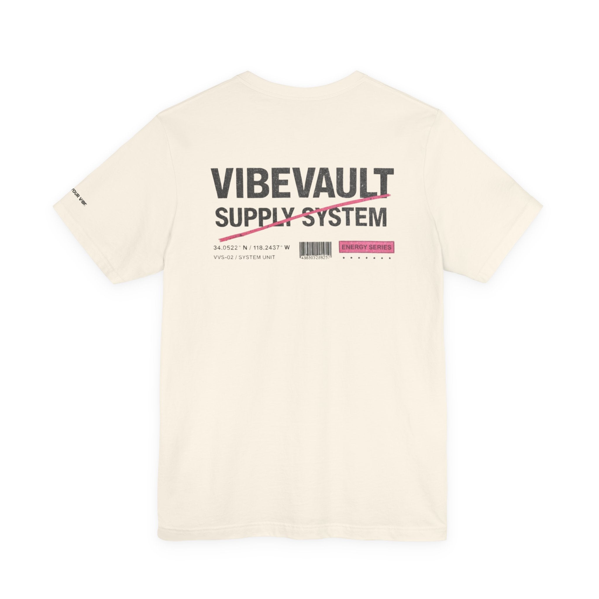 VibeVault Supply System T-Shirt – Minimal Logo Tee | VibeVault Supply - VibeVaultSupply