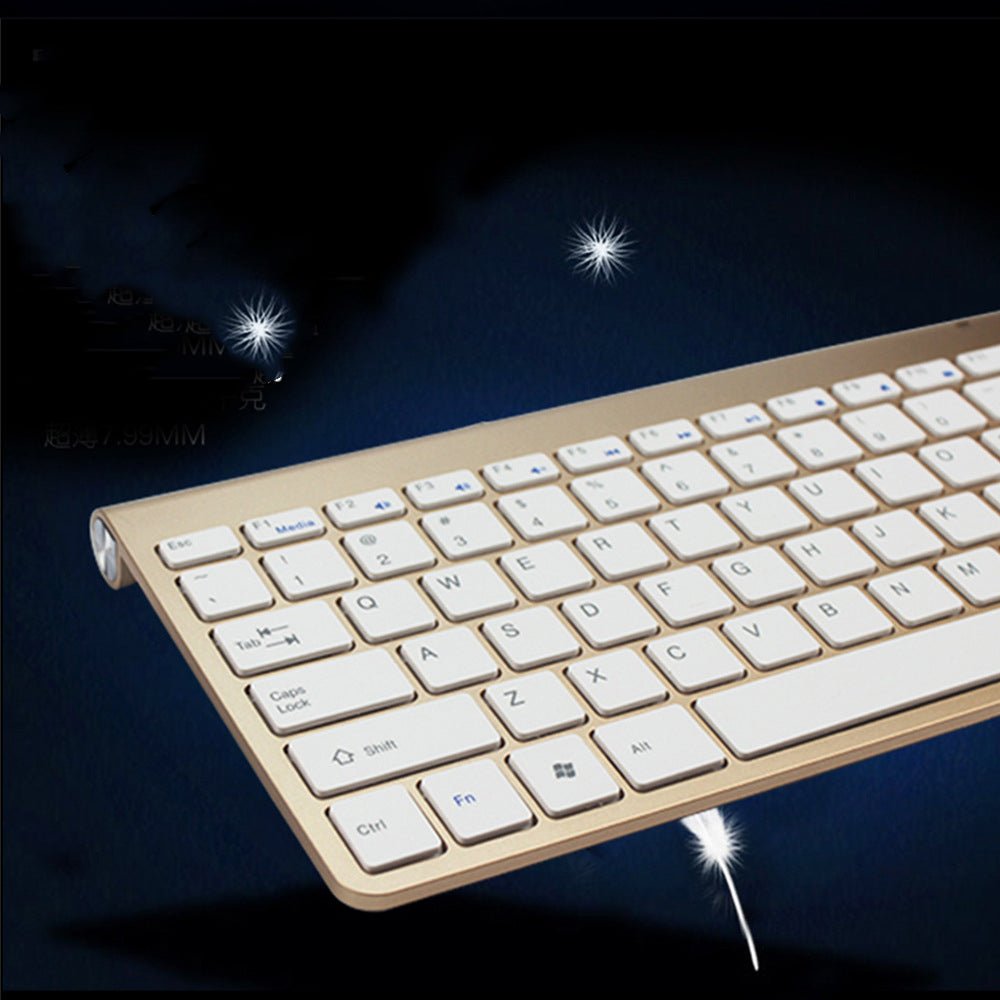 Slim Wireless Keyboard and Mouse Combo - VibeVaultSupply