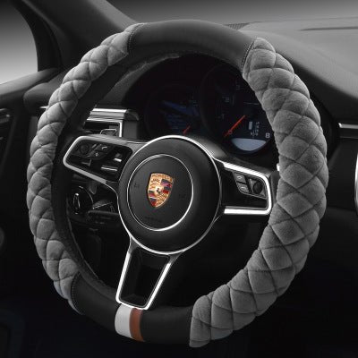 Luxury Anti - Slip Steering Wheel Cover for Cars - VibeVaultSupply