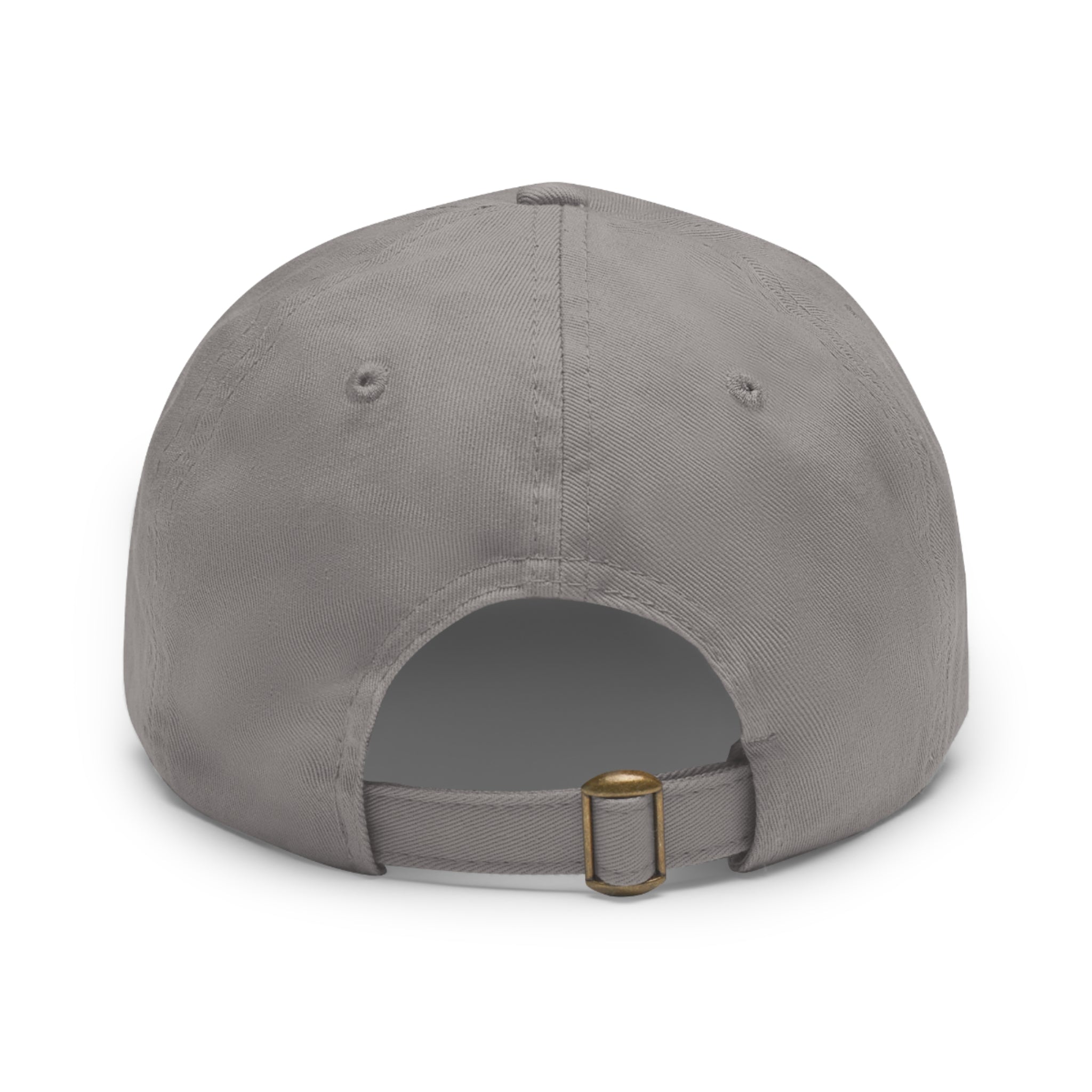 Leather Patch Dad Hat – Minimal Classic Baseball Cap | VibeVault Supply - VibeVaultSupply
