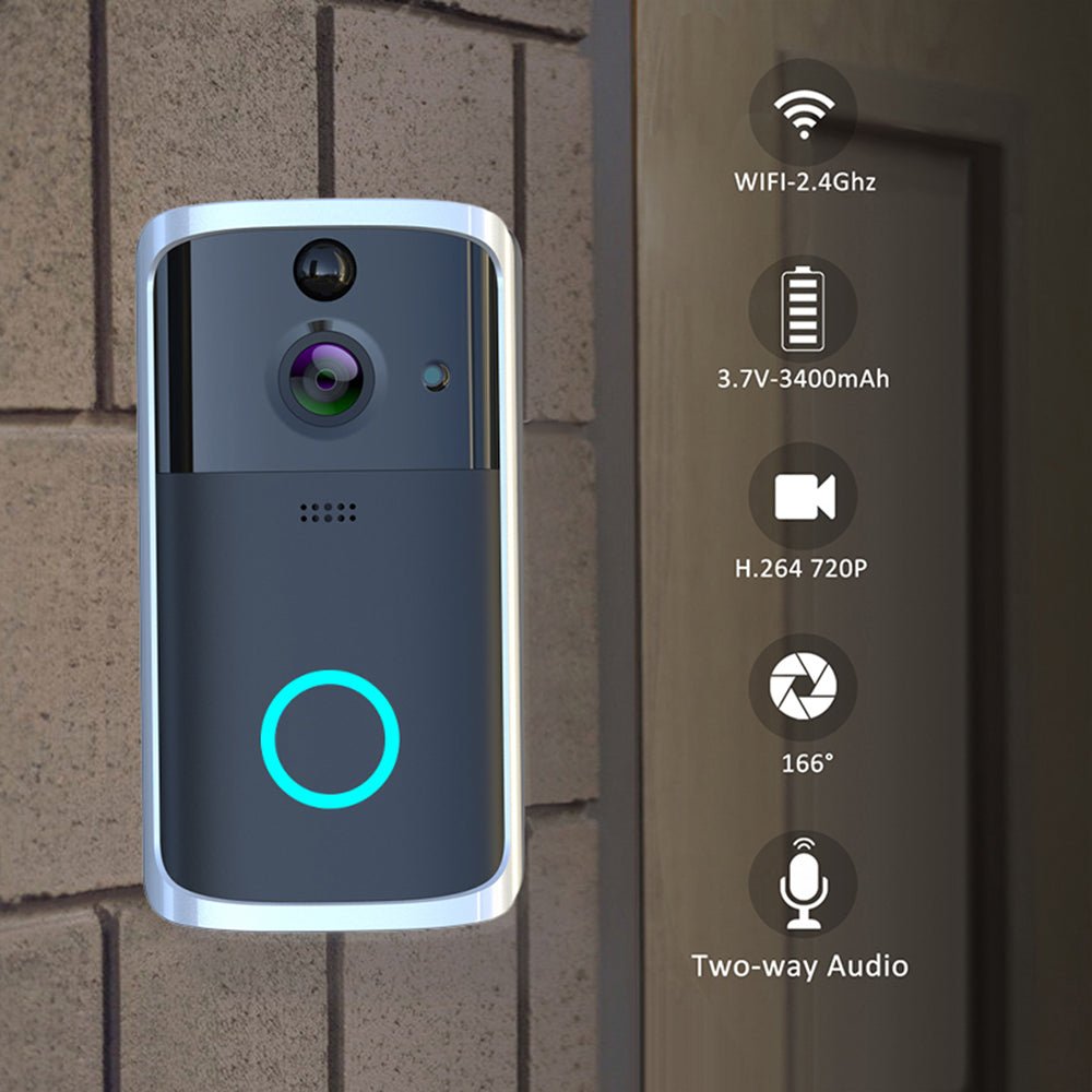 Wireless Smart Home Doorbell Camera - VibeVaultSupply
