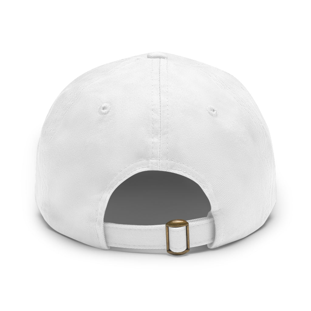 Leather Patch Dad Hat – Minimal Classic Baseball Cap | VibeVault Supply - VibeVaultSupply