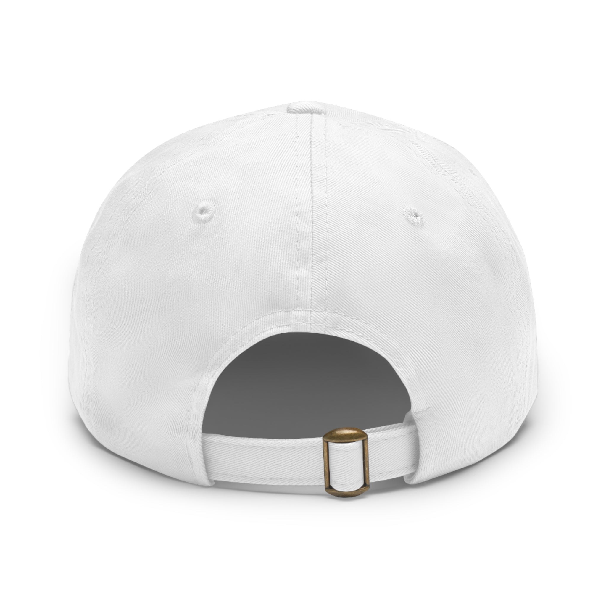 Leather Patch Dad Hat – Minimal Classic Baseball Cap | VibeVault Supply - VibeVaultSupply