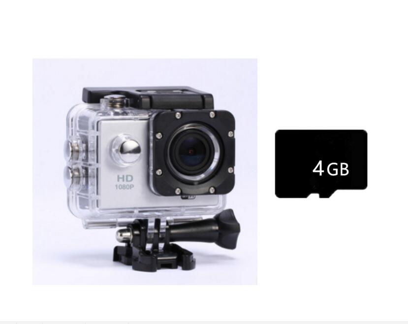 1080P Waterproof Action Camera with Mount Kit for Sports & Adventure Recording - VibeVaultSupply