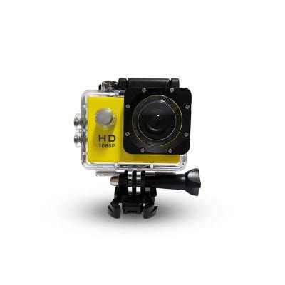 1080P Waterproof Action Camera with Mount Kit for Sports & Adventure Recording - VibeVaultSupply