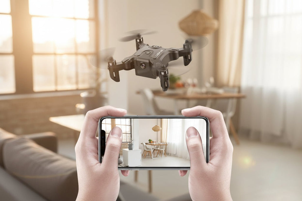 Foldable 4K HD Camera Drone with Remote Control - VibeVaultSupply