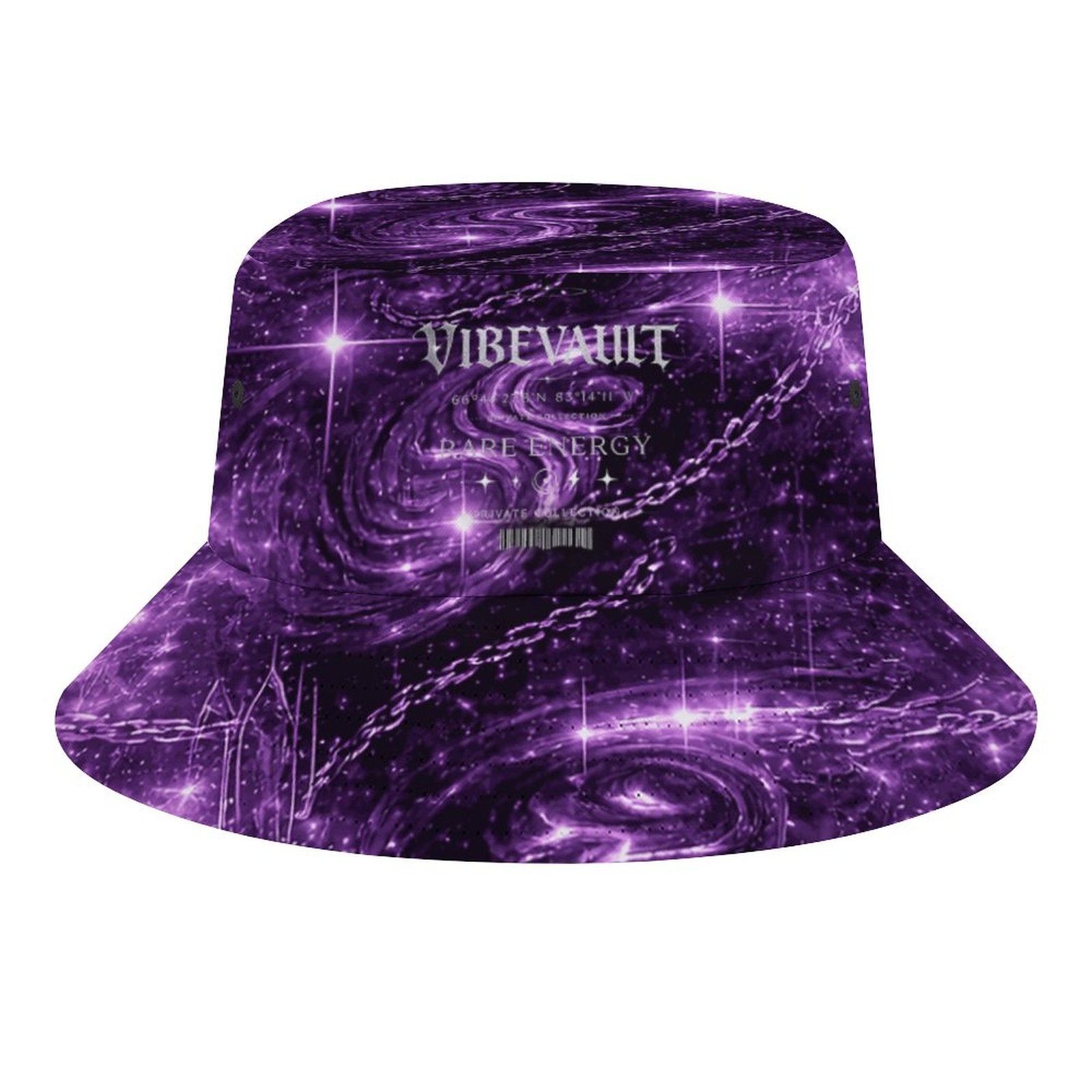 Rare Soul Galaxy Bucket Hat – Purple Streetwear Hat | VibeVaultSupply - VibeVaultSupply