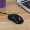 VibeVaultSupply RGB Gaming Keyboard & Mouse Combo – LED Backlit Mechanical Style Wired Gamer Setup for PC - VibeVaultSupply