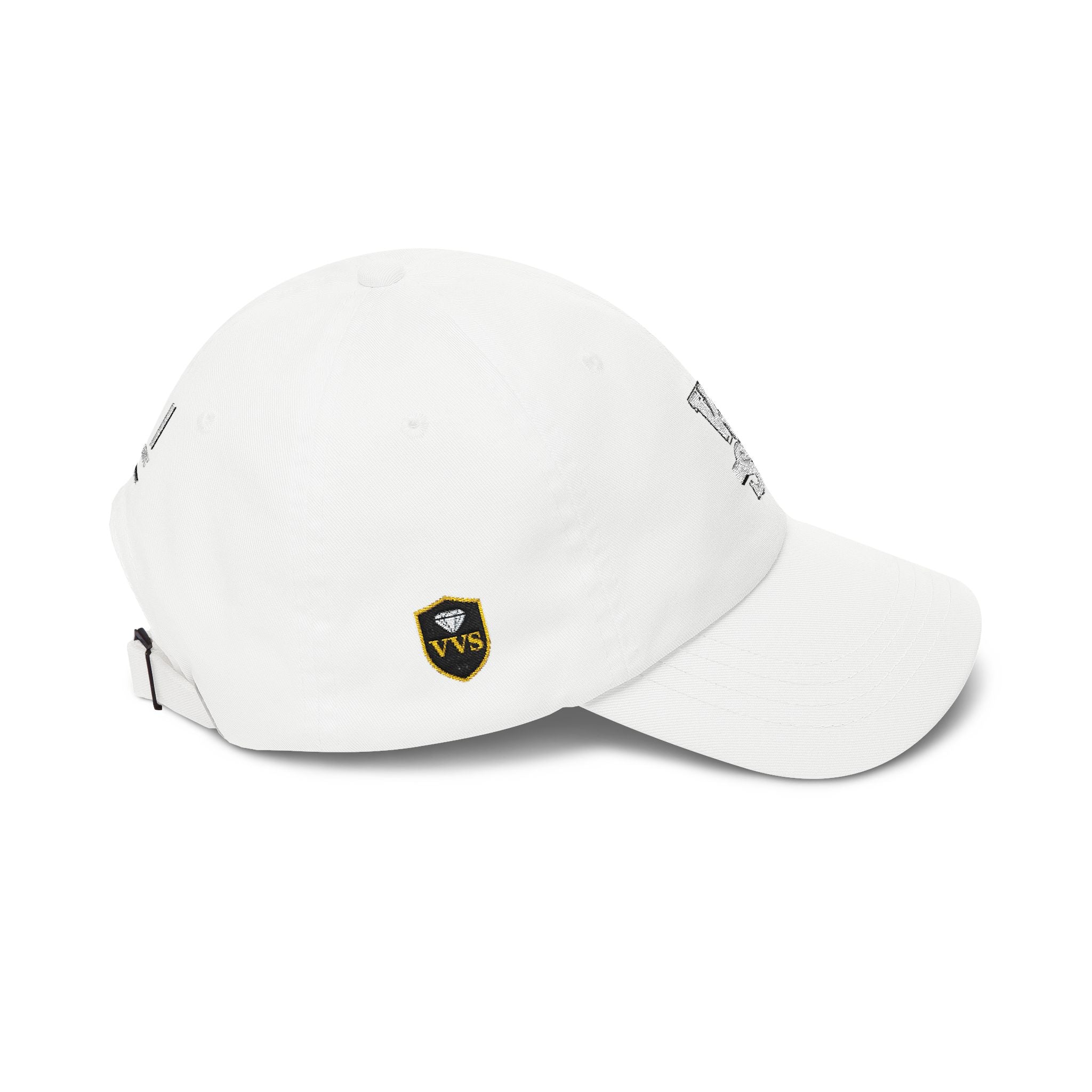 Minimal Logo Dad Cap – Distressed VVS Baseball Hat | VibeVaultSupply - VibeVaultSupply