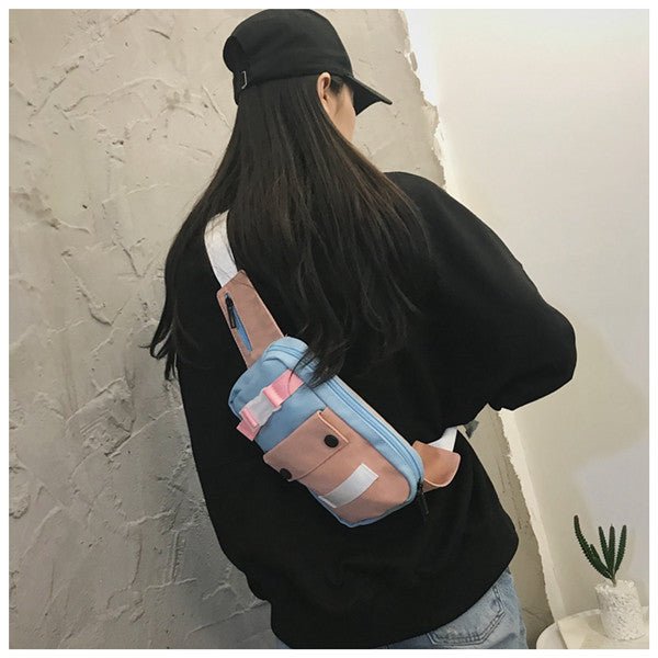 VibeVaultSupply Sling Crossbody Bag – Streetwear Chest Bag | Everyday Carry Essential (Unisex) - VibeVaultSupply