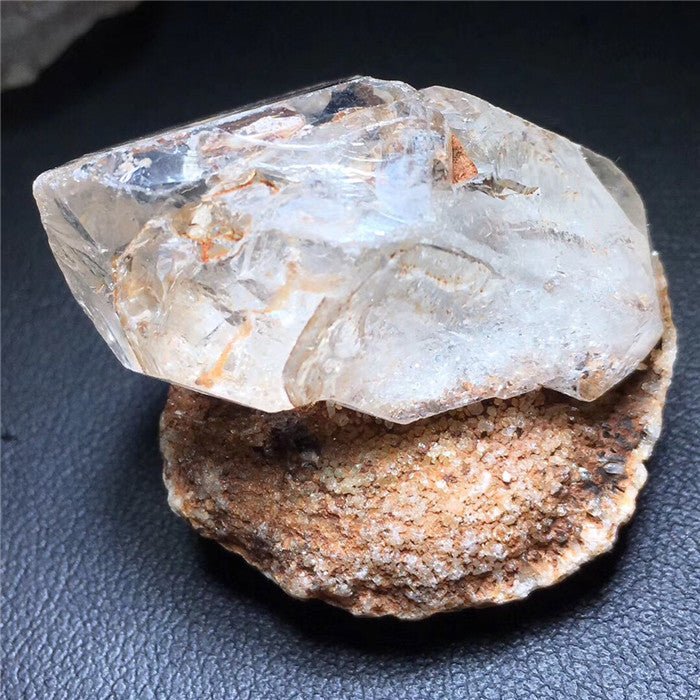 Natural White Quartz Skeleton Crystal | Raw Backbone Rough Stone | Healing Mineral Specimen - VibeVaultSupply