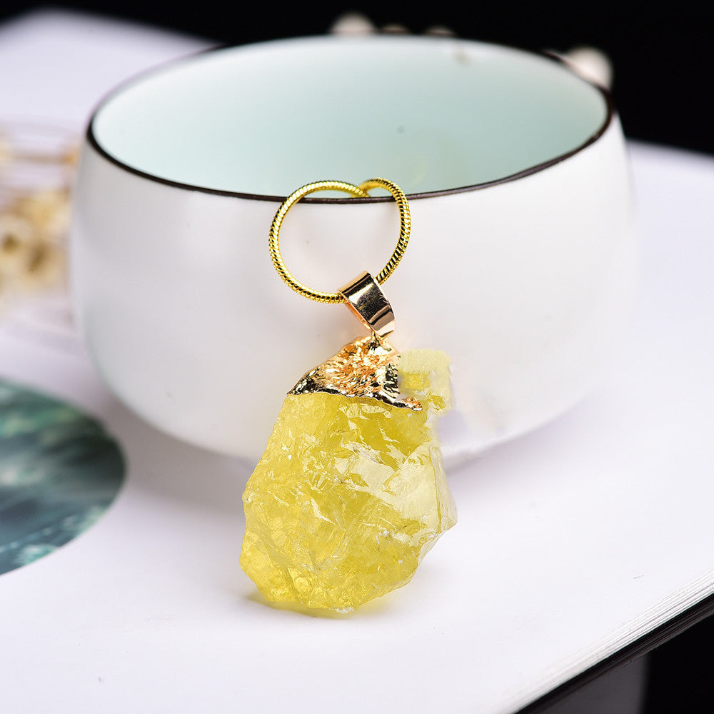 Crystal Pendulum | Gemstone Dowsing Pendulum | Quartz Divination Tool (Multiple Stones)