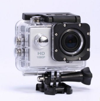 1080P Waterproof Action Camera with Mount Kit for Sports & Adventure Recording - VibeVaultSupply