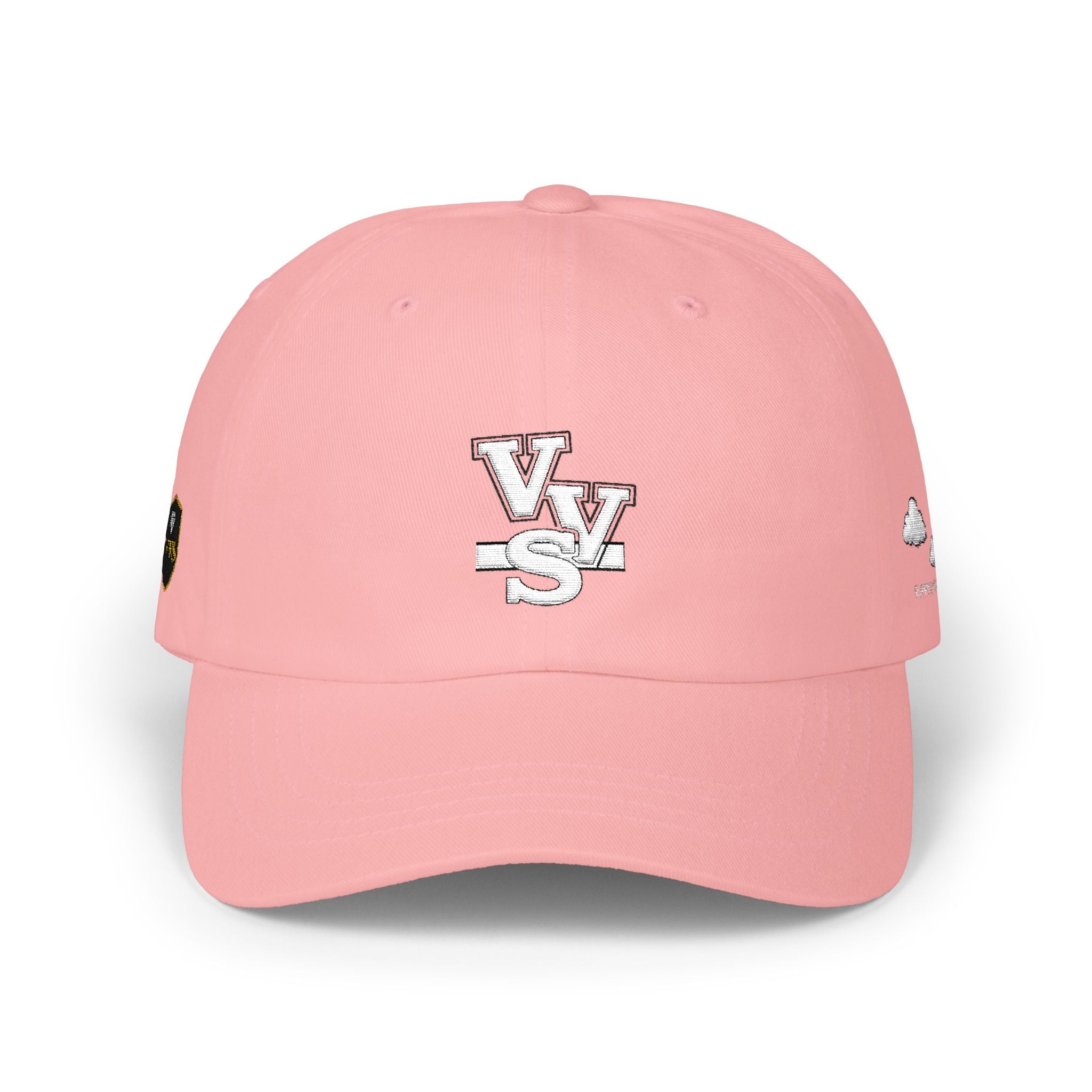 Minimal Logo Dad Cap – Distressed VVS Baseball Hat | VibeVaultSupply - VibeVaultSupply