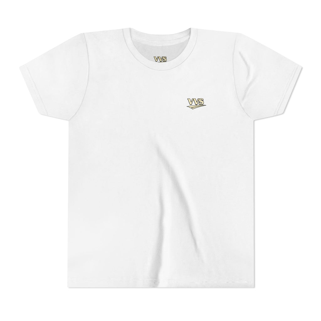 Youth Tee — "Supply Your Vibe" Sunset Graphic - VibeVaultSupply