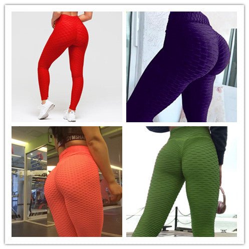 Women's High Waist Scrunch Butt Leggings - VibeVaultSupply