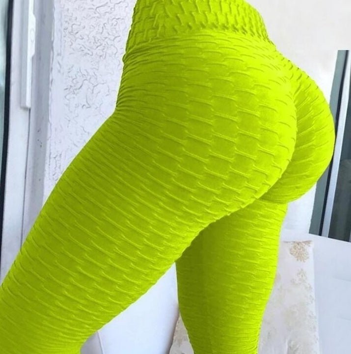 Women's High Waist Scrunch Butt Leggings - VibeVaultSupply