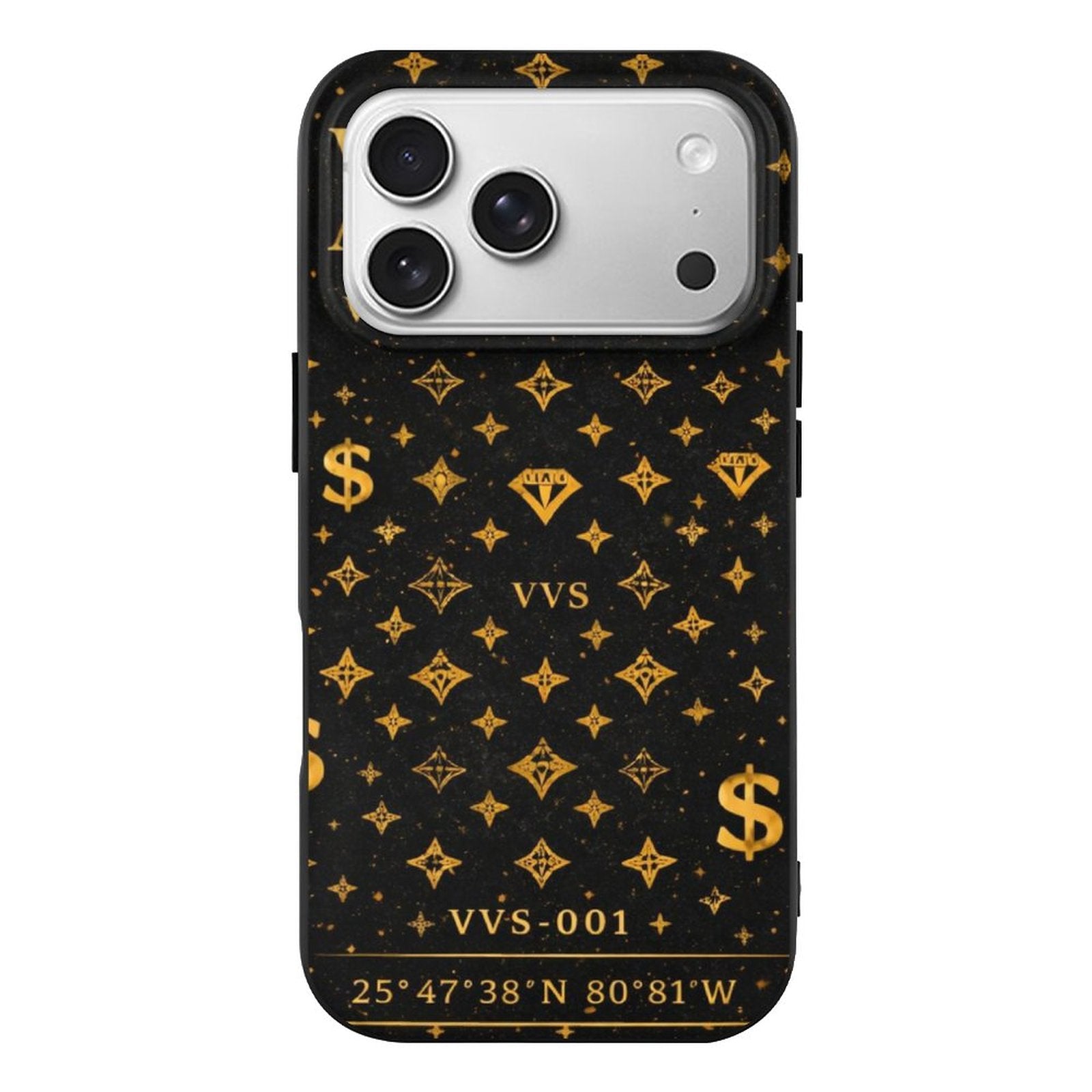Wealth Is A Mindset iPhone Case – Black & Gold Slim TPU Phone Case | VibeVaultSupply - VibeVaultSupply