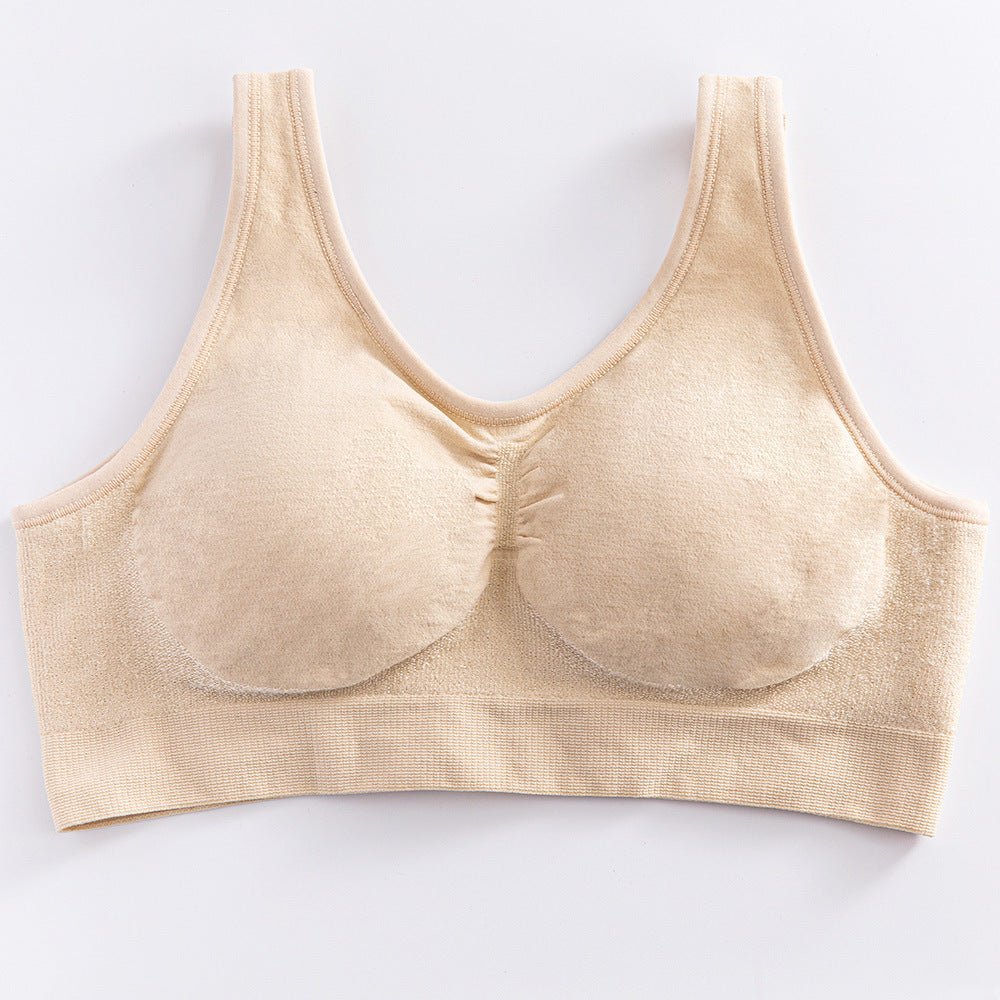 Women's Seamless Comfort Shaper Bra – Wireless Support Bra - VibeVaultSupply