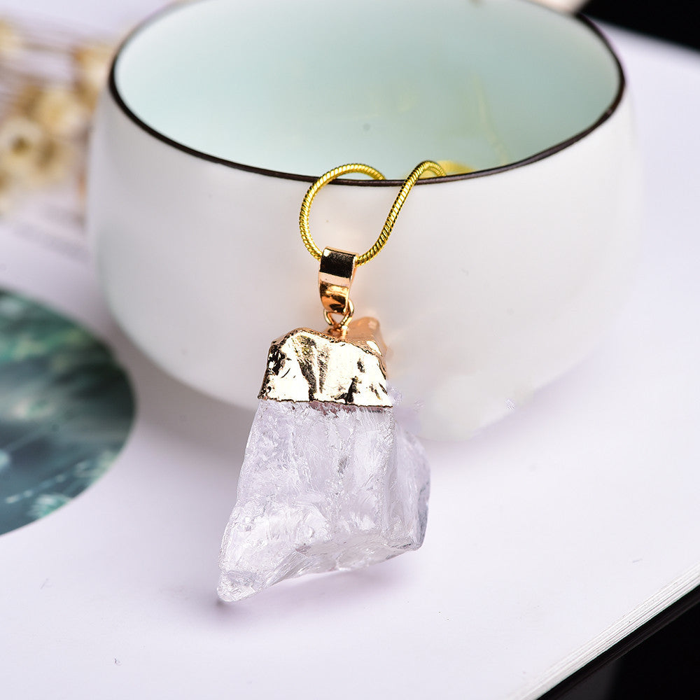Crystal Pendulum | Gemstone Dowsing Pendulum | Quartz Divination Tool (Multiple Stones)