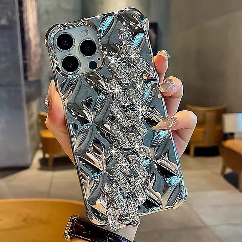 Crystal Bracelet Phone Case – Luxury Rhinestone iPhone Case | VibeVault Supply - VibeVaultSupply