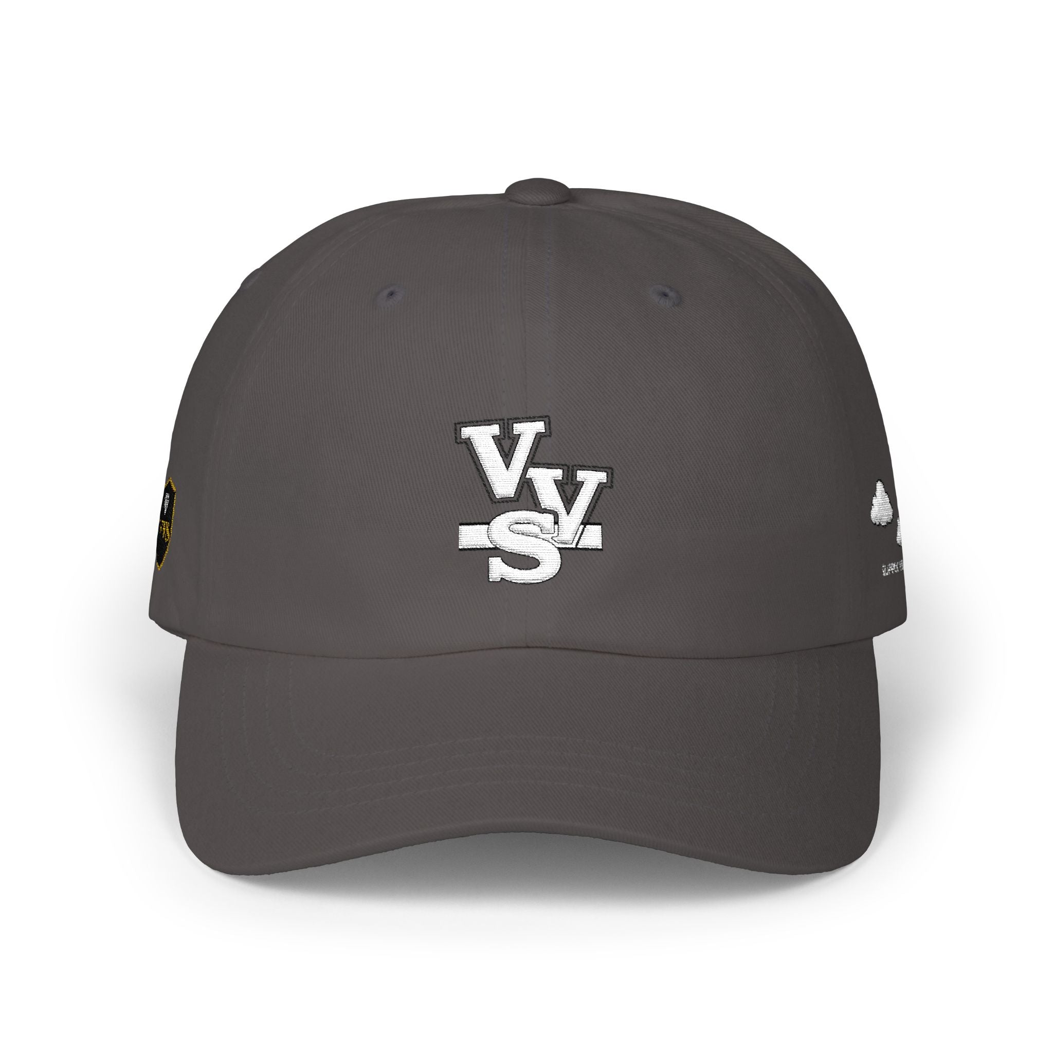 Minimal Logo Dad Cap – Distressed VVS Baseball Hat | VibeVaultSupply - VibeVaultSupply