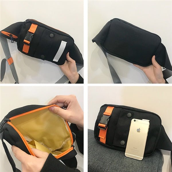 VibeVaultSupply Sling Crossbody Bag – Streetwear Chest Bag | Everyday Carry Essential (Unisex) - VibeVaultSupply
