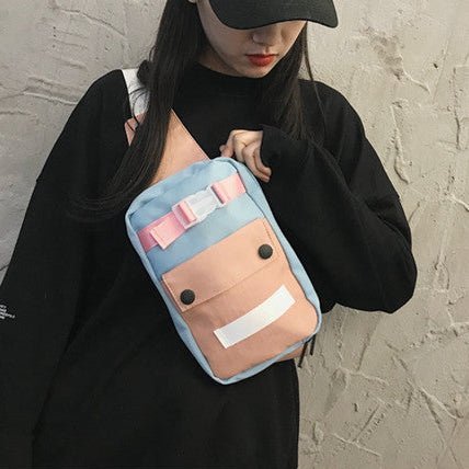VibeVaultSupply Sling Crossbody Bag – Streetwear Chest Bag | Everyday Carry Essential (Unisex) - VibeVaultSupply